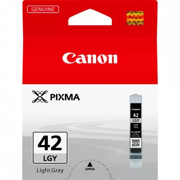 Canon CLI-42LGY Light Grey Ink Cartridge, Standard Yield, Light grey, Pigment-based ink, 1 pc(s), 835 pages