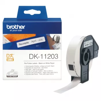 File Folder Labels Brother DK11203
