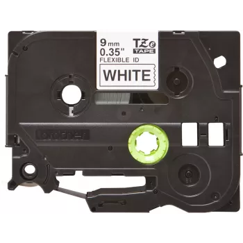 Laminated tape Brother TZe TZEFX221 Black on White 9mm