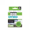 DYMO Authentic D1 Labels | 24mm x 7m Roll | Black Print on Clear | Self-Adhesive Labels for LabelManager Label Printers