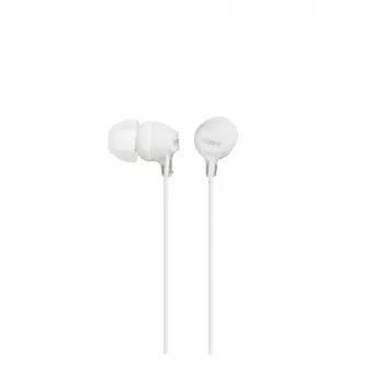 Sony MDR-EX15AP, Wired, 8 - 22000 Hz, Calls/Music, 3 g, Headset, White