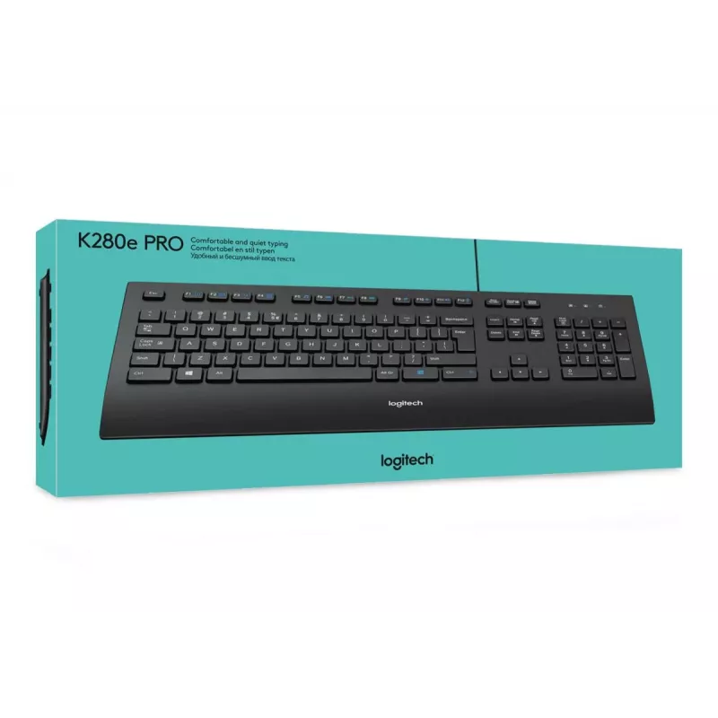 LOGITECH Corded Keyboard K280e - Qwerty Us Int'l