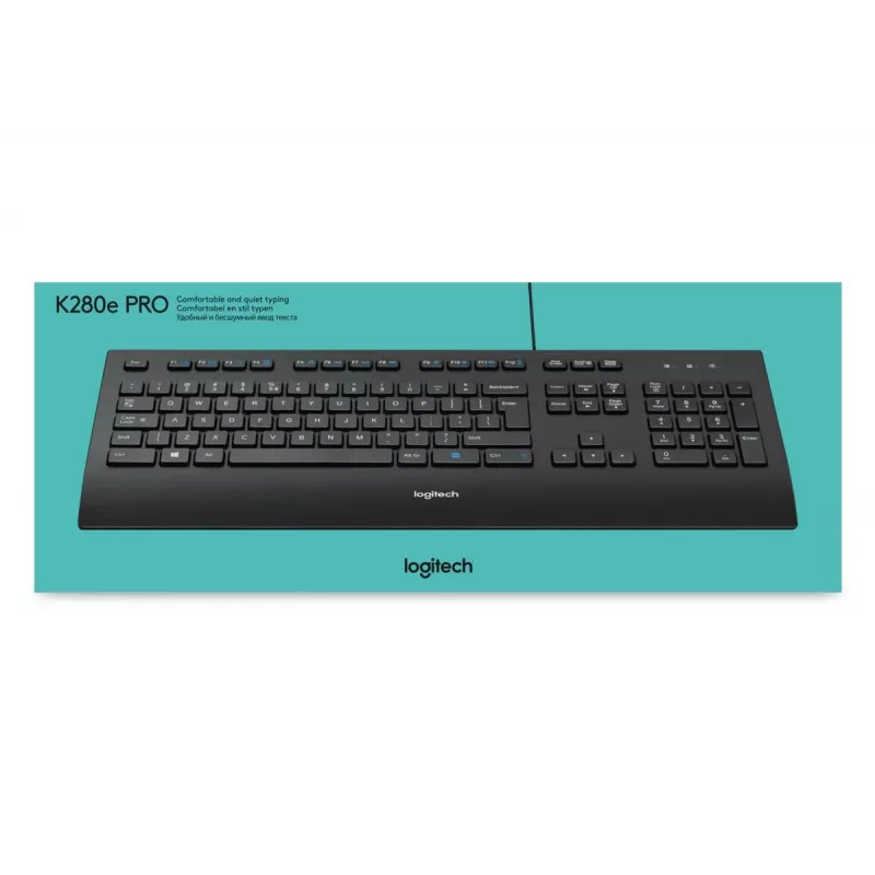 LOGITECH Corded Keyboard K280e - Qwerty Us Int'l