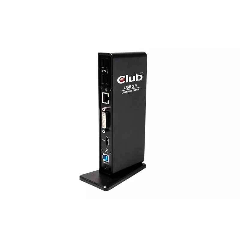 CLUB3D USB Gen1 Type A Dual Display ( HDMI and DVI) DisplayLink™ Docking Station