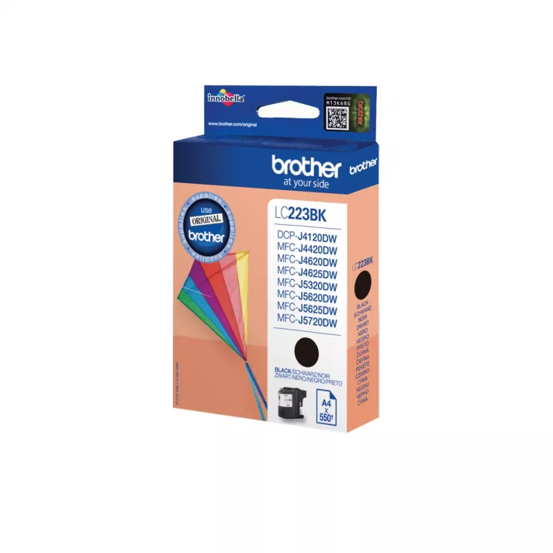 Brother LC-223BK ink cartridge 1 pc(s) Original Black