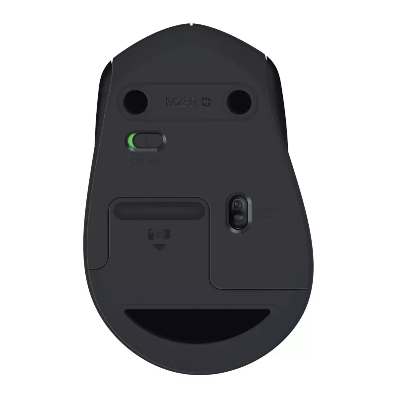 LOGITECH Wireless Mouse M280-black 2.4GHz