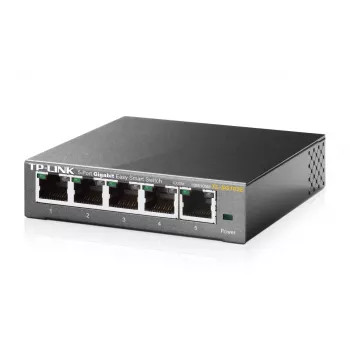 TP-Link 5-Port Gigabit Easy Smart Switch, Managed, L2, Gigabit Ethernet (10/100/1000)