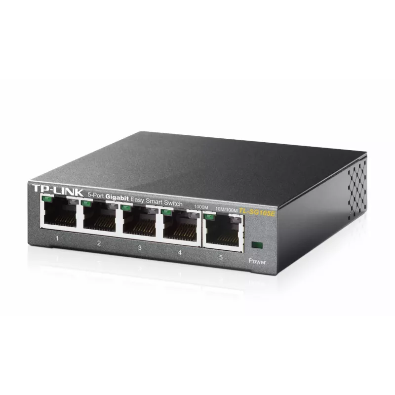 TP-Link 5-Port Gigabit Easy Smart Switch, Managed, L2, Gigabit Ethernet (10/100/1000)