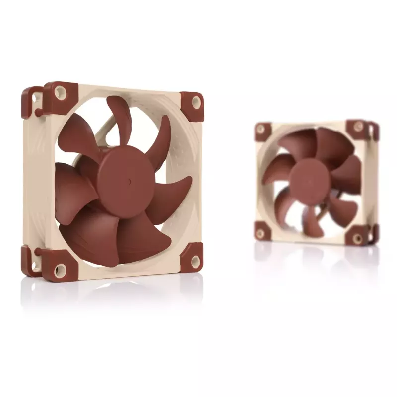 Case fan Noctua NF-A8 PWM — 80 mm, 12 V, 450–2200 RPM, 55.5 m³/h, 17.7 dB, MTBF 150000 h