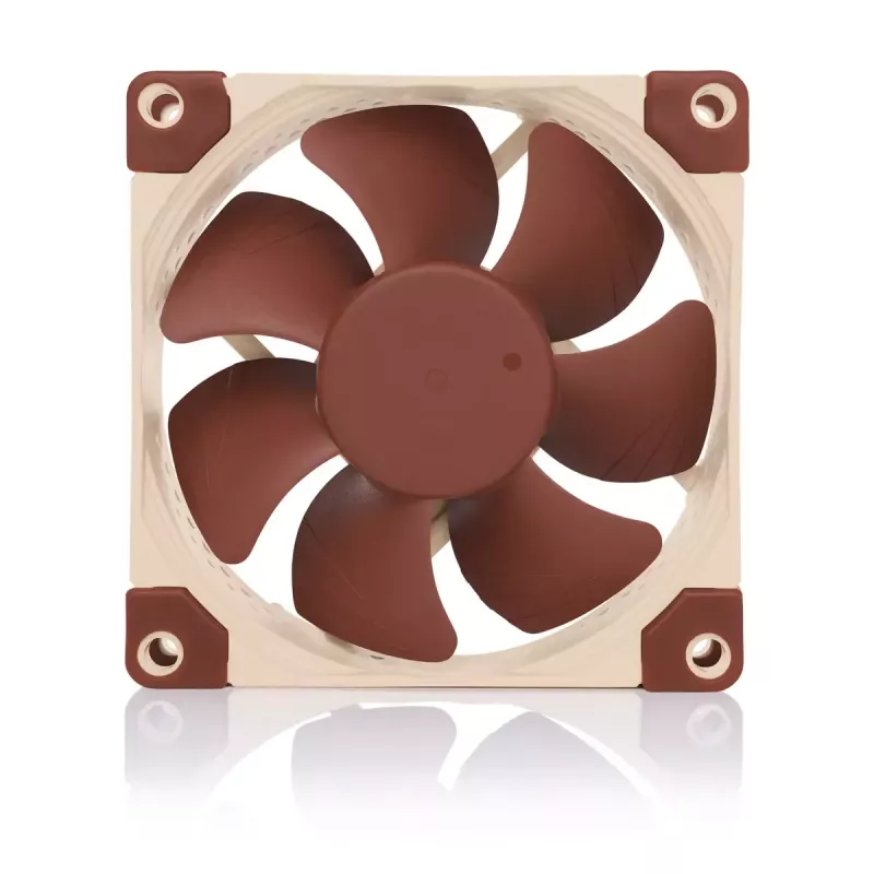 Case fan Noctua NF-A8 PWM — 80 mm, 12 V, 450–2200 RPM, 55.5 m³/h, 17.7 dB, MTBF 150000 h