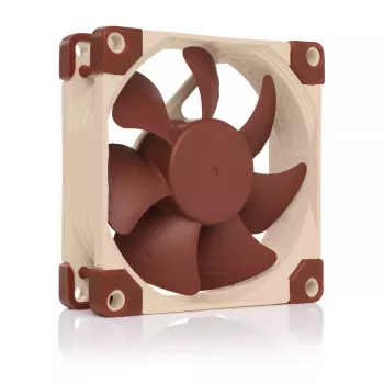 Case fan Noctua NF-A8 PWM — 80 mm, 12 V, 450–2200 RPM, 55.5 m³/h, 17.7 dB, MTBF 150000 h