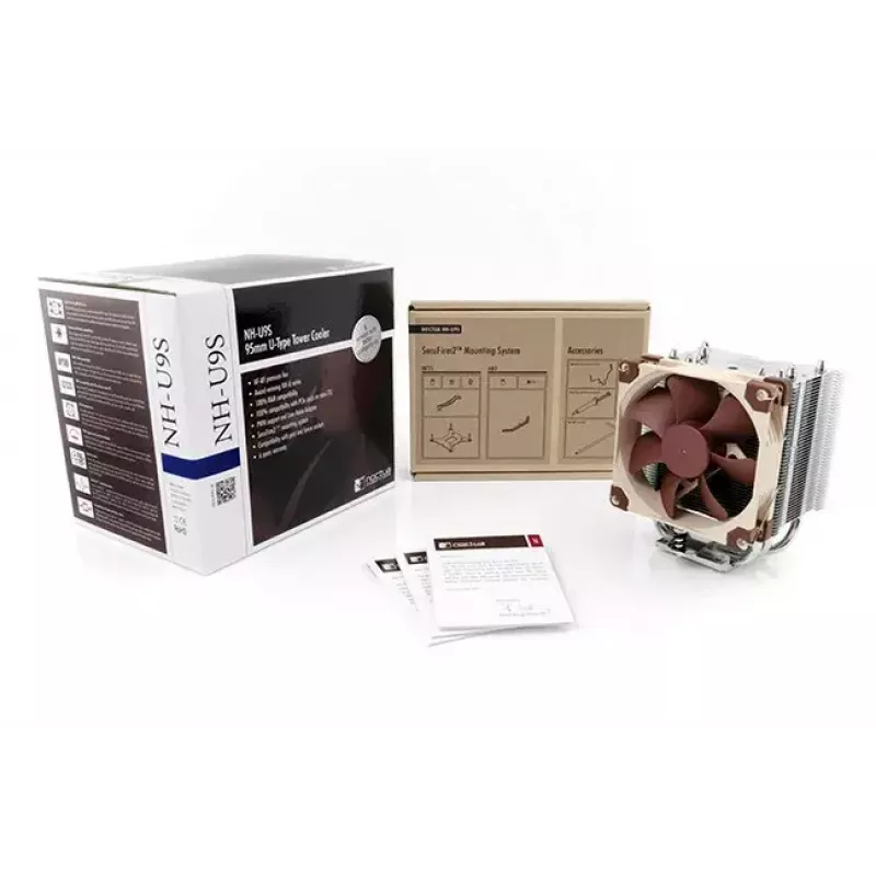 CPU Cooler Noctua NH-U9S — 92 mm fan, 95×68×125 mm heatsink, 2000 RPM, 78.9 m³/h airflow