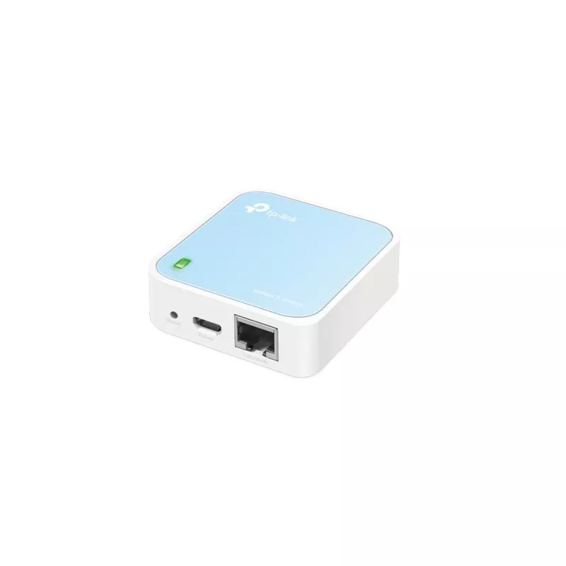 TP-Link TL-WR802N wireless router Fast Ethernet Single-band (2.4 GHz) Blue, White