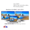 CLUB3D USB 3.2 Gen 1 4K UHD at 30Hz Mini Docking Station Ultra slim Design