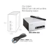 CLUB3D USB 3.2 Gen 1 4K UHD at 30Hz Mini Docking Station Ultra slim Design