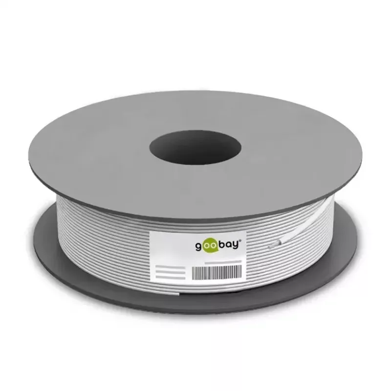 Network Cable Goobay CAT 5e U/UTP 100 m Grey