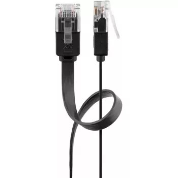 Networking cable Goobay 95387 RJ-45 Cat6 5 m Black