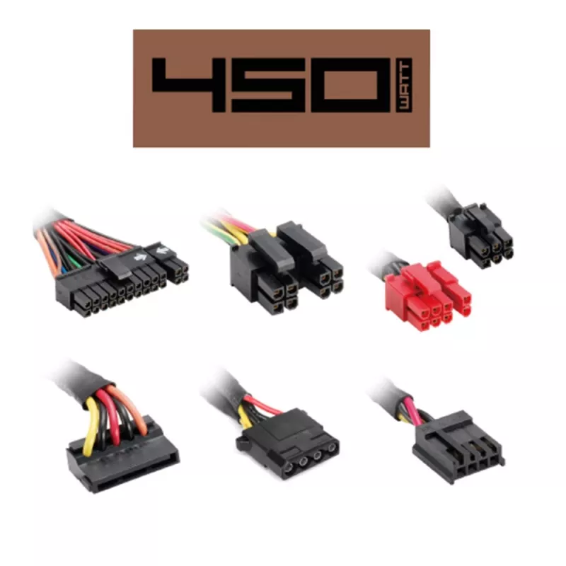 Power Supply Unit Sharkoon SilentStorm SFX Bronze 450 W