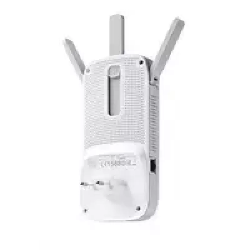 TP-LINK Extender RE450 802.11ac, 2.4GHz/5GHz, 450+1300 Mbit/s, 10/100/1000 Mbit/s, Ethernet LAN (RJ-45) ports 1, Antenna type 3xExternal