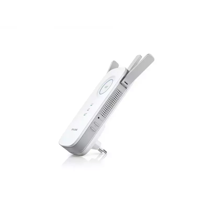 TP-LINK Extender RE450 802.11ac, 2.4GHz/5GHz, 450+1300 Mbit/s, 10/100/1000 Mbit/s, Ethernet LAN (RJ-45) ports 1, Antenna type 3xExternal