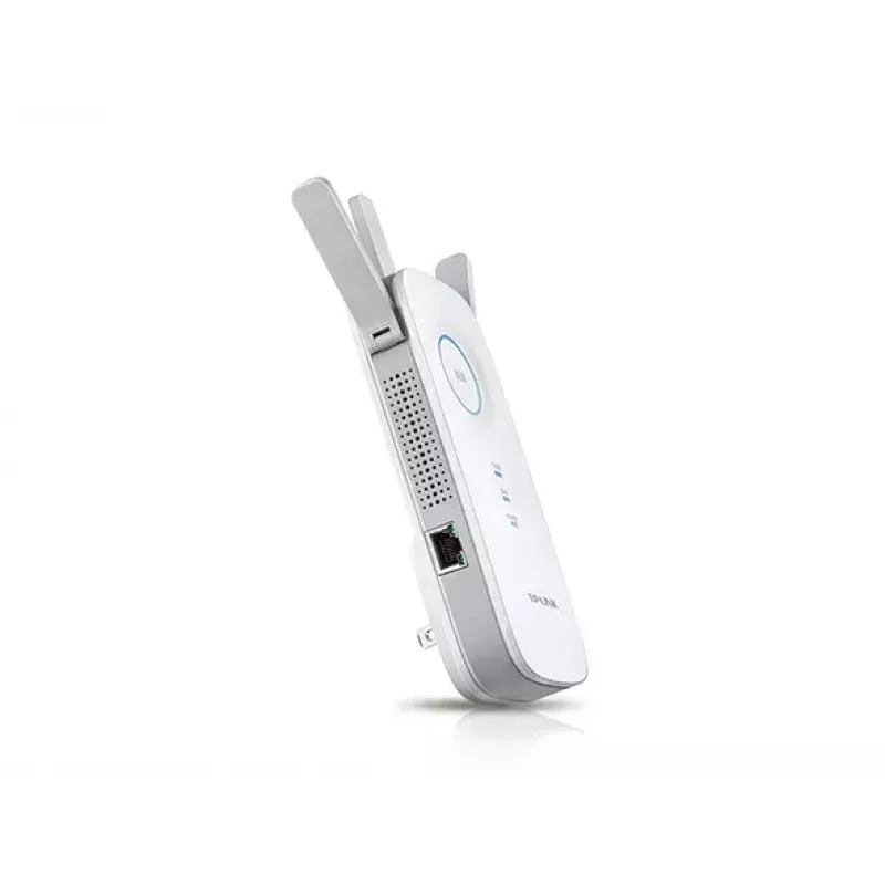 TP-LINK Extender RE450 802.11ac, 2.4GHz/5GHz, 450+1300 Mbit/s, 10/100/1000 Mbit/s, Ethernet LAN (RJ-45) ports 1, Antenna type 3xExternal