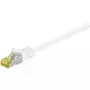 Network Cable Goobay RJ45 Patch Cord CAT 6A S/FTP 2m White