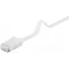 Goobay 95155 networking cable Cat6 U/UTP (UTP) white, 7 m, RJ-45 gold-plated