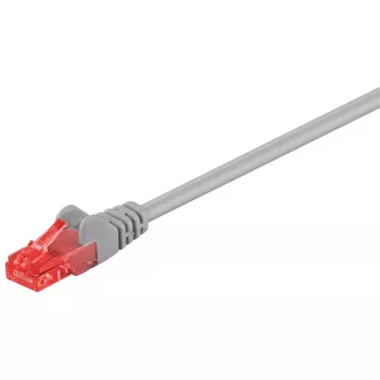 Network Cable Goobay CAT 6 Patch Cable RJ-45 Cat6 0.5m Grey
