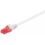 Network Cable Goobay CAT 6 Patch Cable RJ-45 Cat6 1m White