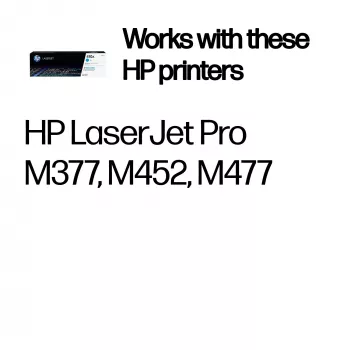 Toner Cartridge HP CF411A M452DN 2300 Pages Cyan