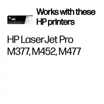 Toner Cartridge HP CF412A M452DN 2300 Pages Yellow