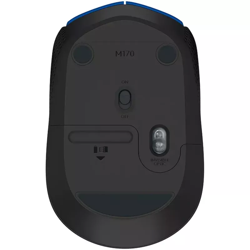 Logitech M171 mouse RF Wireless Optical 1000 DPI, Blue