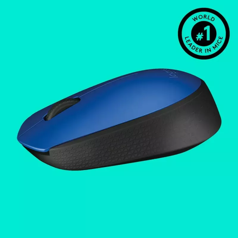 Logitech M171 mouse RF Wireless Optical 1000 DPI, Blue