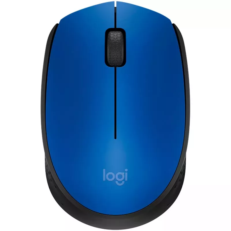 Logitech M171 mouse RF Wireless Optical 1000 DPI, Blue