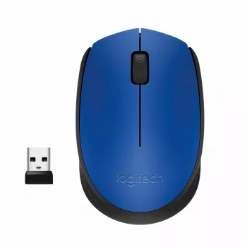 Logitech M171 mouse RF Wireless Optical 1000 DPI, Blue