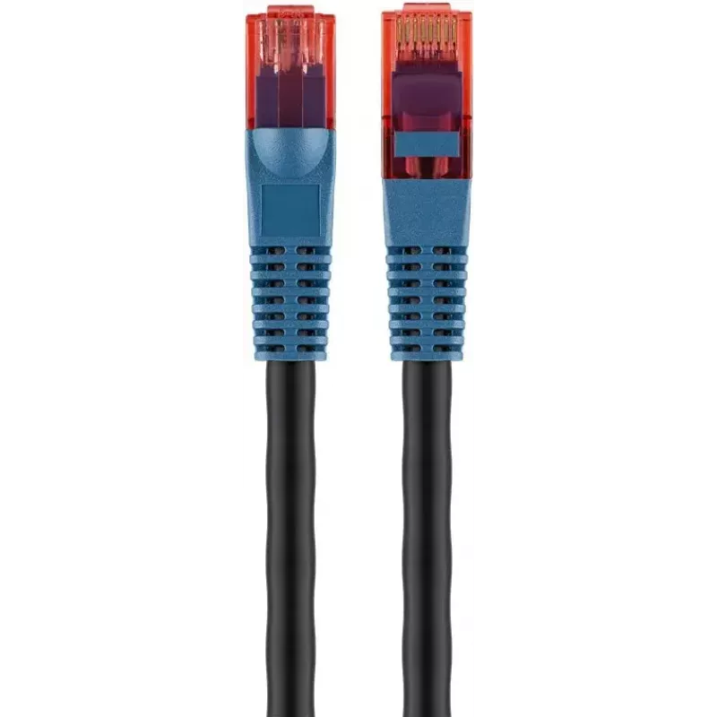 Networking Cable Goobay 94397 RJ-45 Cat6 75 m Black