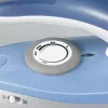 Dry & Steam iron SEVERIN BA 3234, 1000 W, stainless steel soleplate, 0.05 L water tank, dual voltage, vertical steam, blue/silver