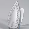 Dry & Steam iron SEVERIN BA 3234, 1000 W, stainless steel soleplate, 0.05 L water tank, dual voltage, vertical steam, blue/silver