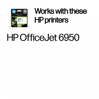 HP 903XL High Yield Cyan Original Ink Cartridge, Cyan, 1 pc(s), 750 pages