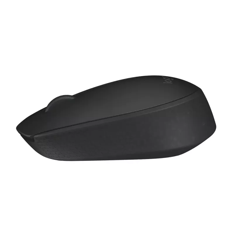Wireless Optical Mouse Logitech B170 RF, Ambidextrous, 3 Buttons, Black, 10 m Range, Up to 12 Months Battery