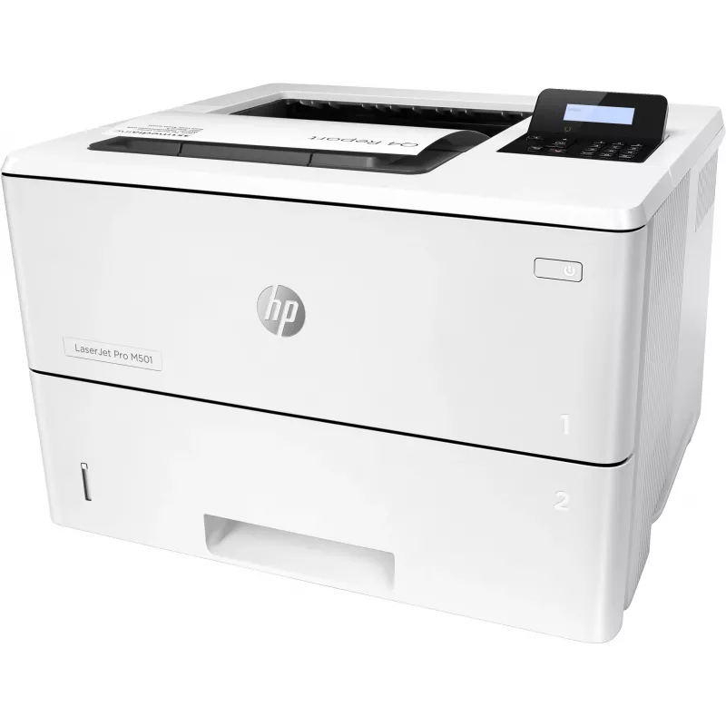 HP LaserJet Pro M501dn, Laser, 600 x 600 DPI, A4, 43 ppm, Duplex printing, Network ready
