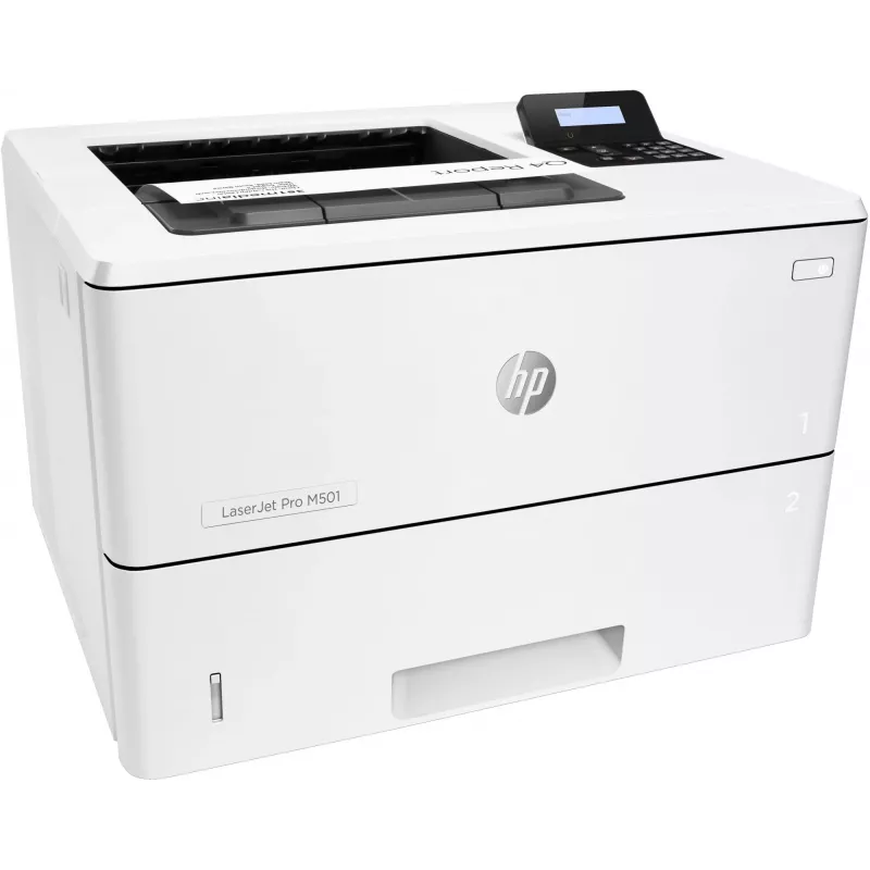 HP LaserJet Pro M501dn, Laser, 600 x 600 DPI, A4, 43 ppm, Duplex printing, Network ready
