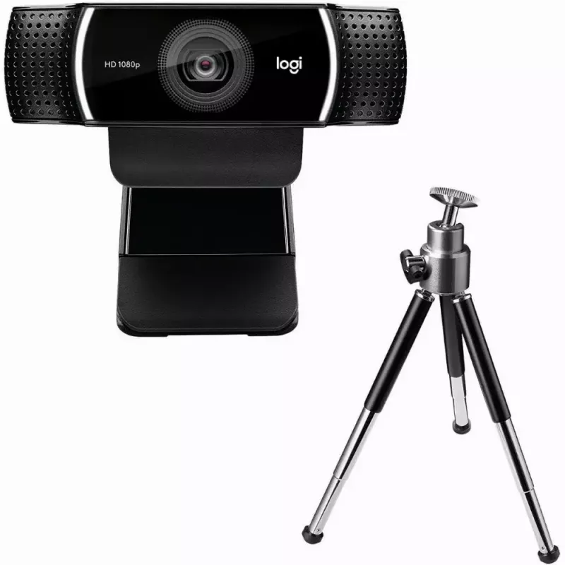 Logitech C922 1920 x 1080pixels USB Black webcam