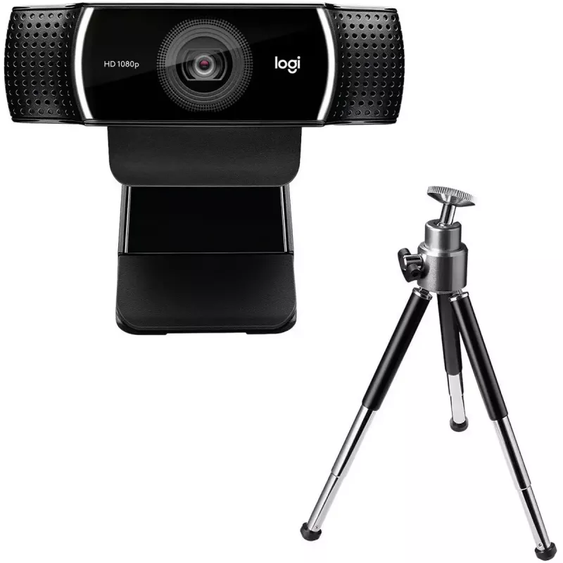 Logitech C922 1920 x 1080pixels USB Black webcam