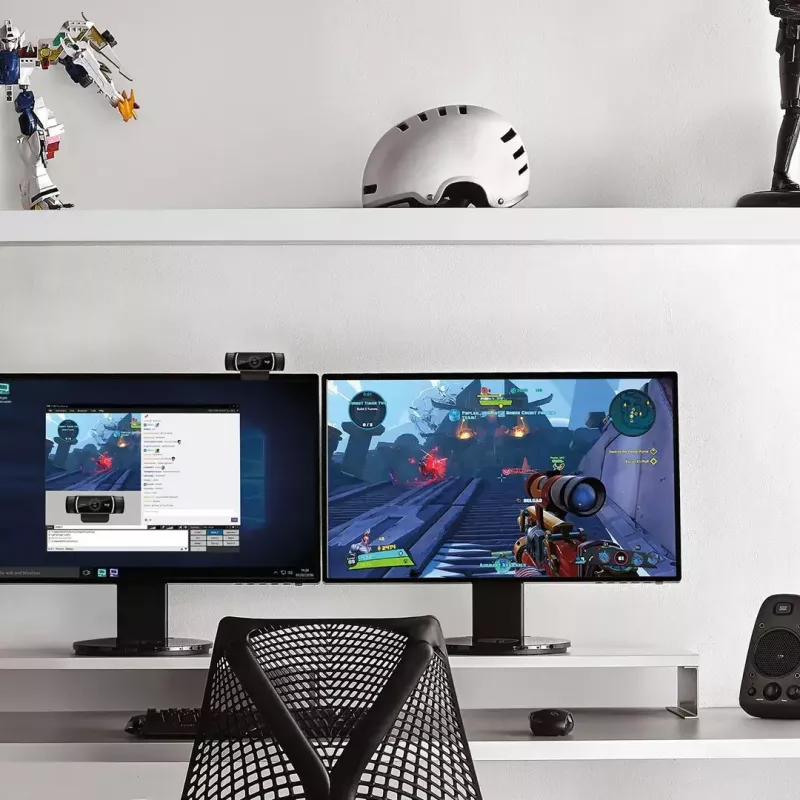 Logitech C922 1920 x 1080pixels USB Black webcam