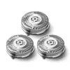 Replacement electric shaver heads Philips SHAVER Series 5000 SH50/50, 3 heads, chrome