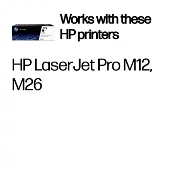 Toner HP 79A Black Original LaserJet 1000 pages Black