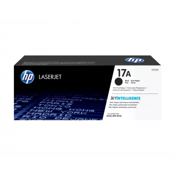 HP 17A Black Original LaserJet Toner Cartridge, 1600 pages, Black, 1 pc(s)