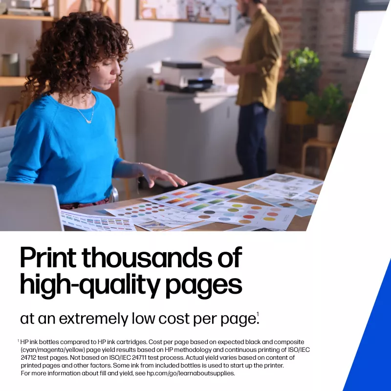 HP GT52 Yellow Original Ink Bottle
