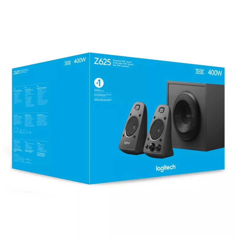 LOGITECH Z625 2.1 channels 200 W Black